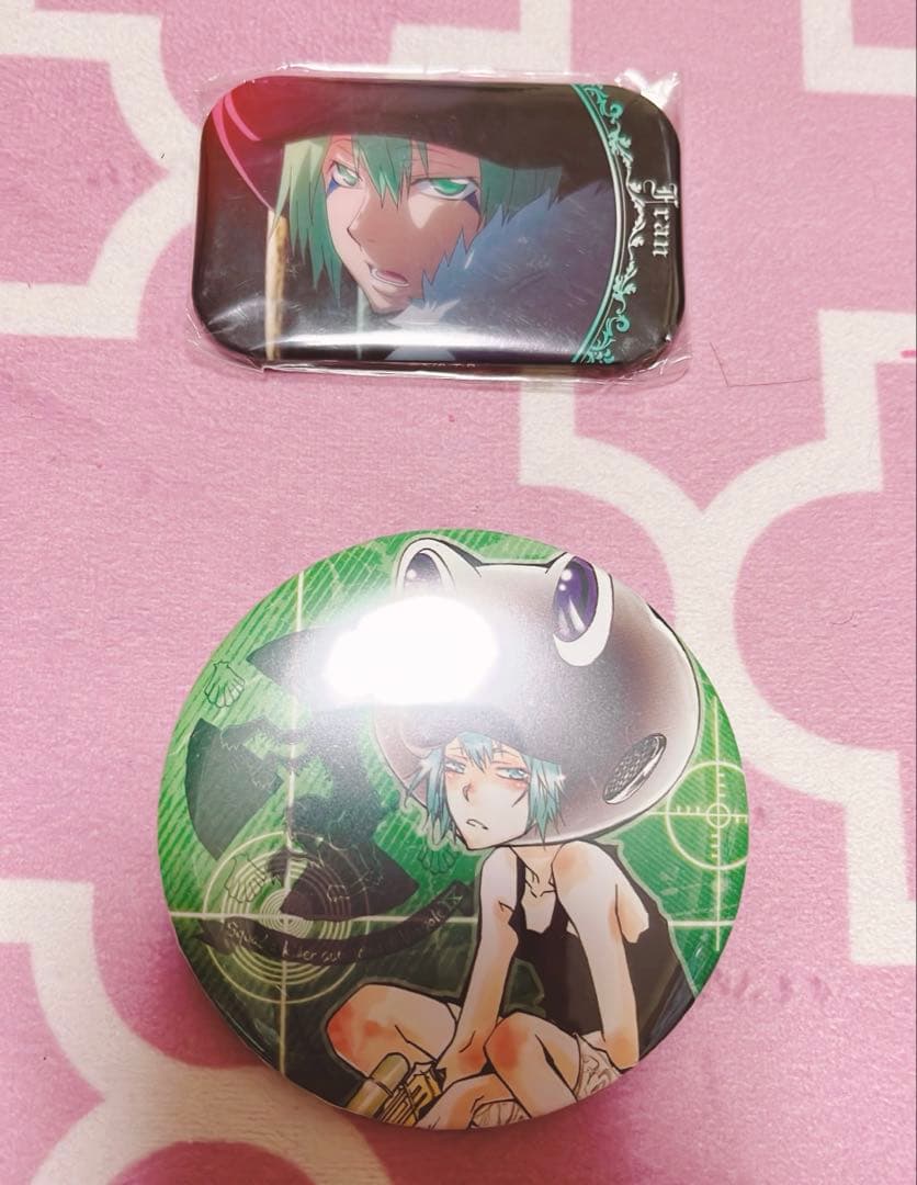 REBORN フラン ヴァリアー ジャンフェス 缶バッジ