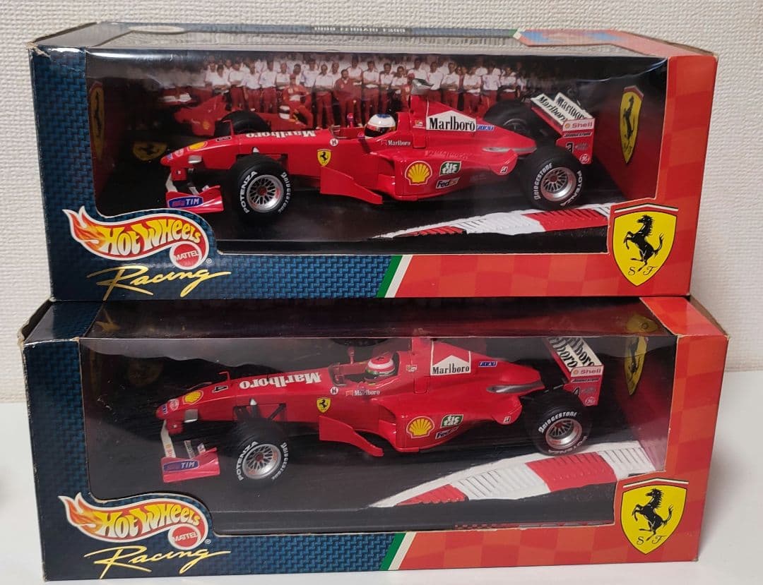 【タバコ仕様】1/18 フェラーリ F399 シューマッハ アーバン 2台セット