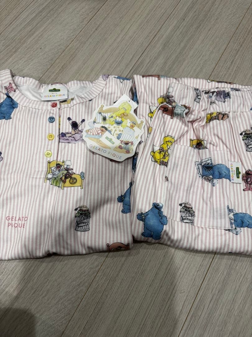 GELATO PIQUE セサミストリート ルームウェア 長袖