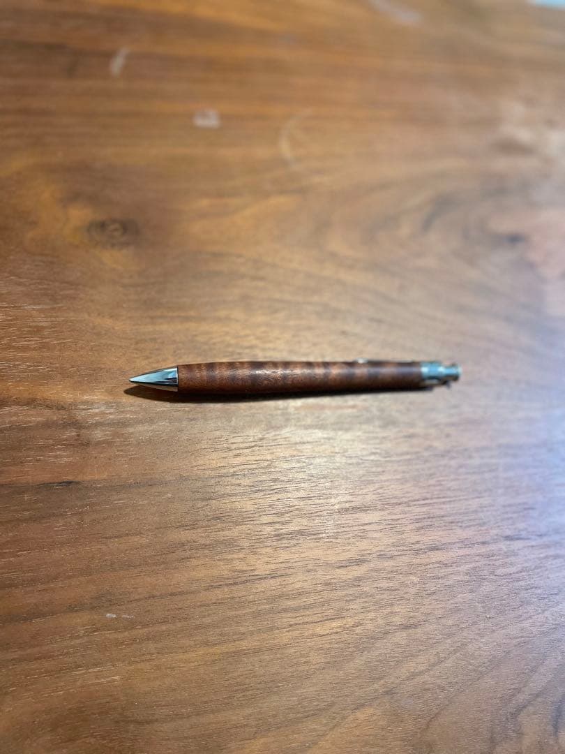 サペリ杢シャープペンシル　工房楔