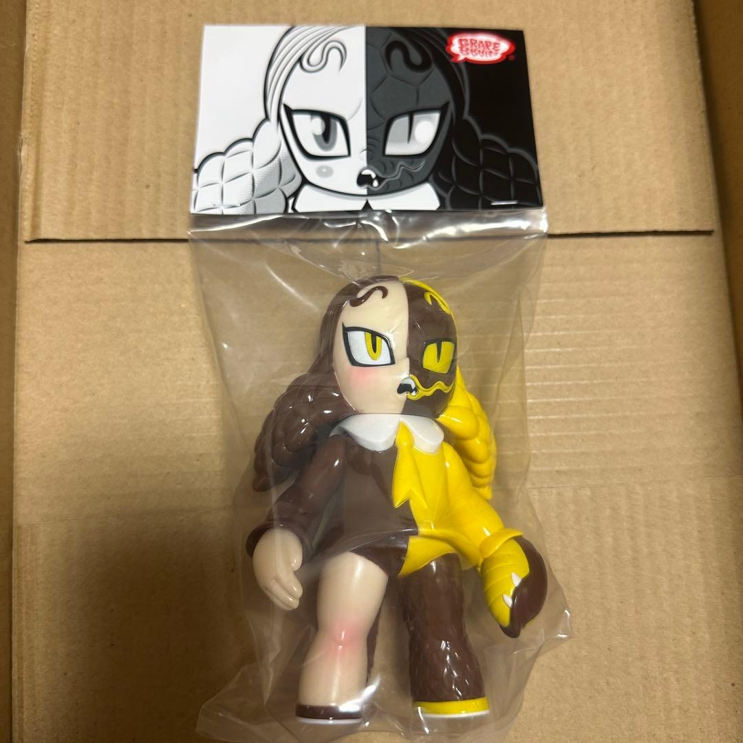 GRAPE BRAIN 大正ビニィル　みみみちゃん ソフビ フィギュア　限定