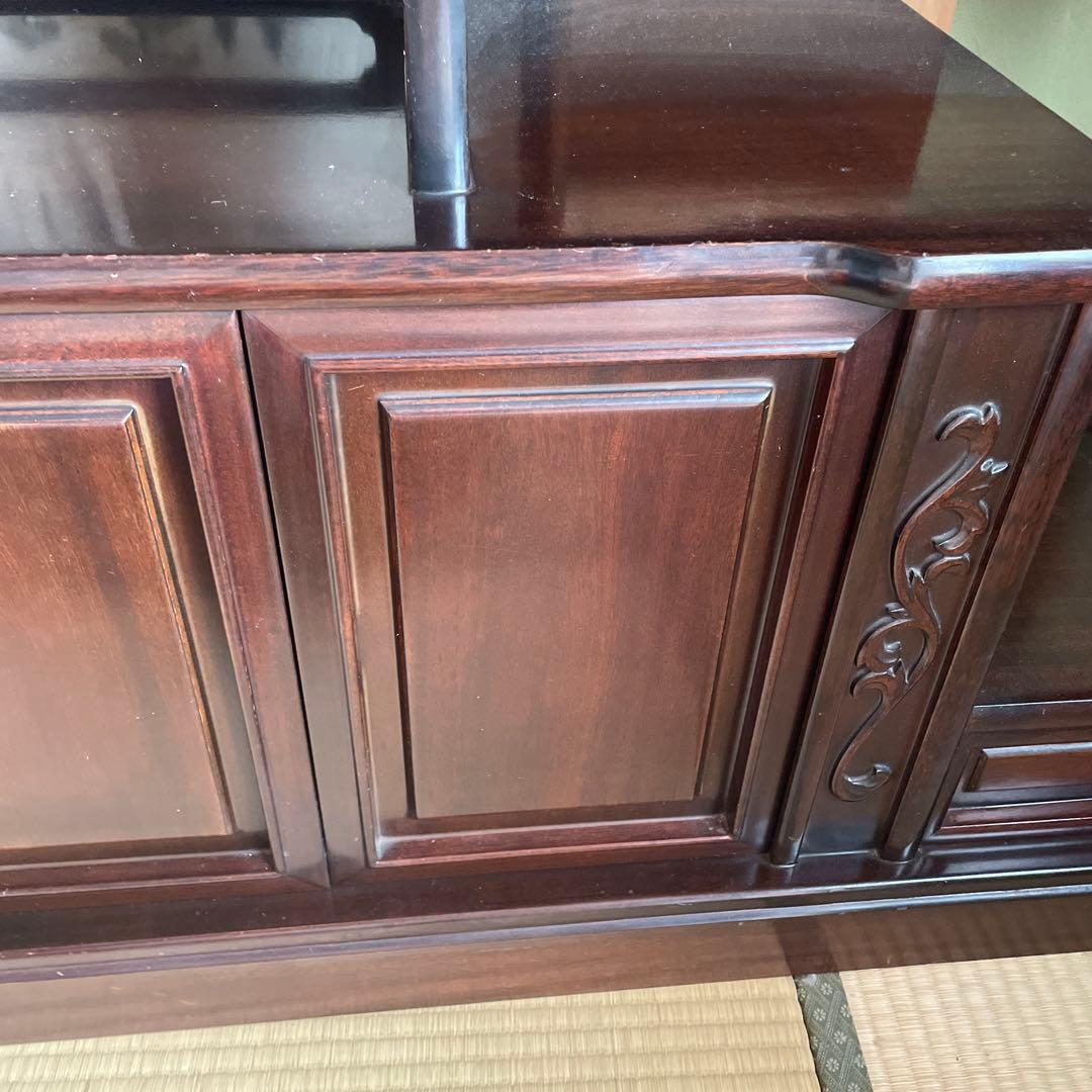 ミルコン。 茶箪笥 飾り棚 茶棚 レトロ アンティーク