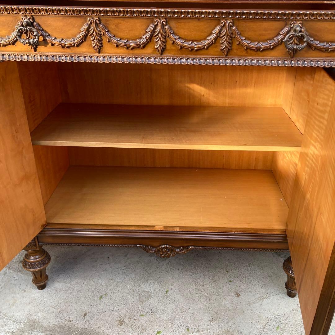 ♡*様 引き取り限定 イタリア製 ロココ 大型 ガラスキャビネット サルタレッリ