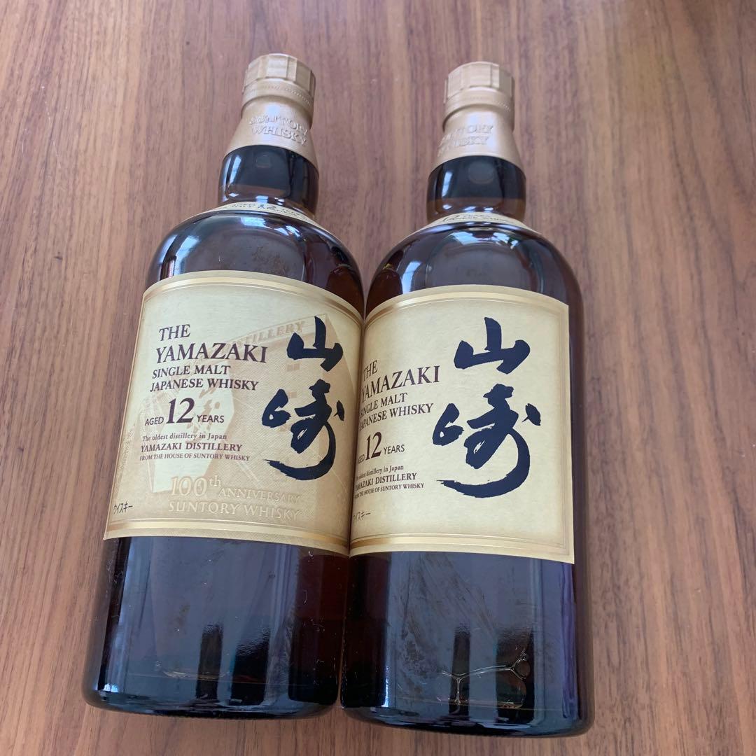 山崎 12年 シングルモルトウイスキー 700ml 新品未開封