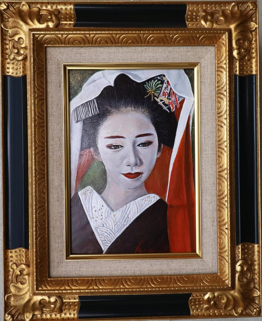 『薫香』　油彩肉筆画