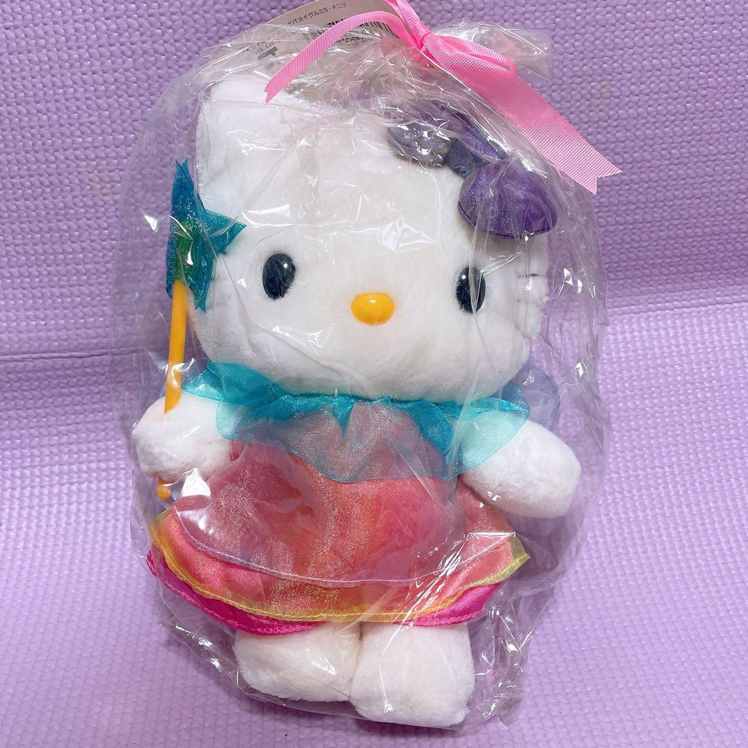 サンリオ ハローキティ ぬいぐるみ フェアリーキティ ニジ 虹