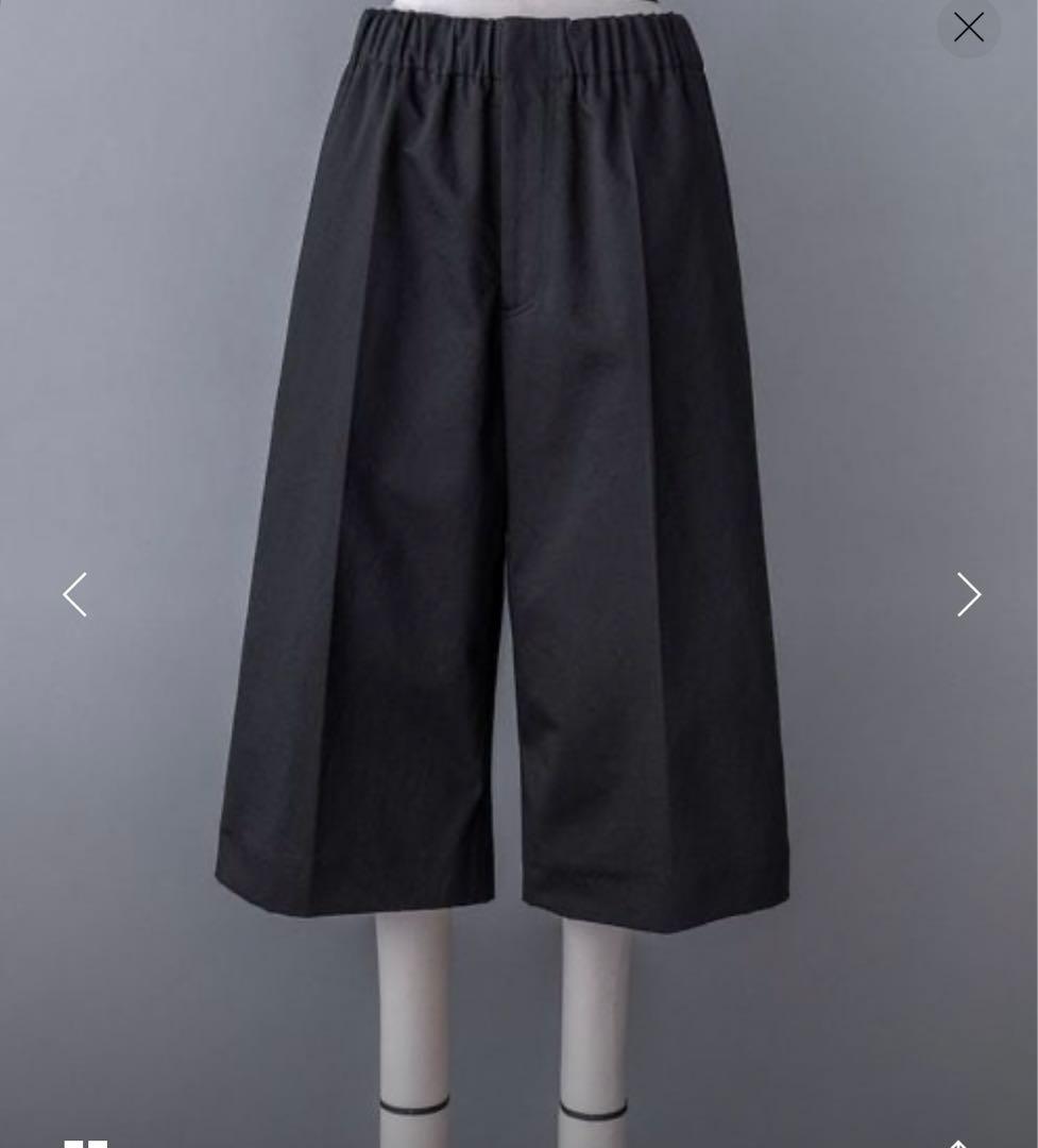 25SS Blamink ブラミンク　バミューダパンツ　黒38サイズ