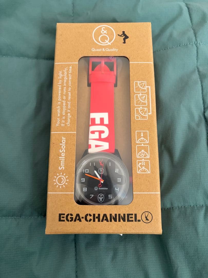 エガちゃんねる　シチズンコラボモデル　腕時計　赤　500個限定