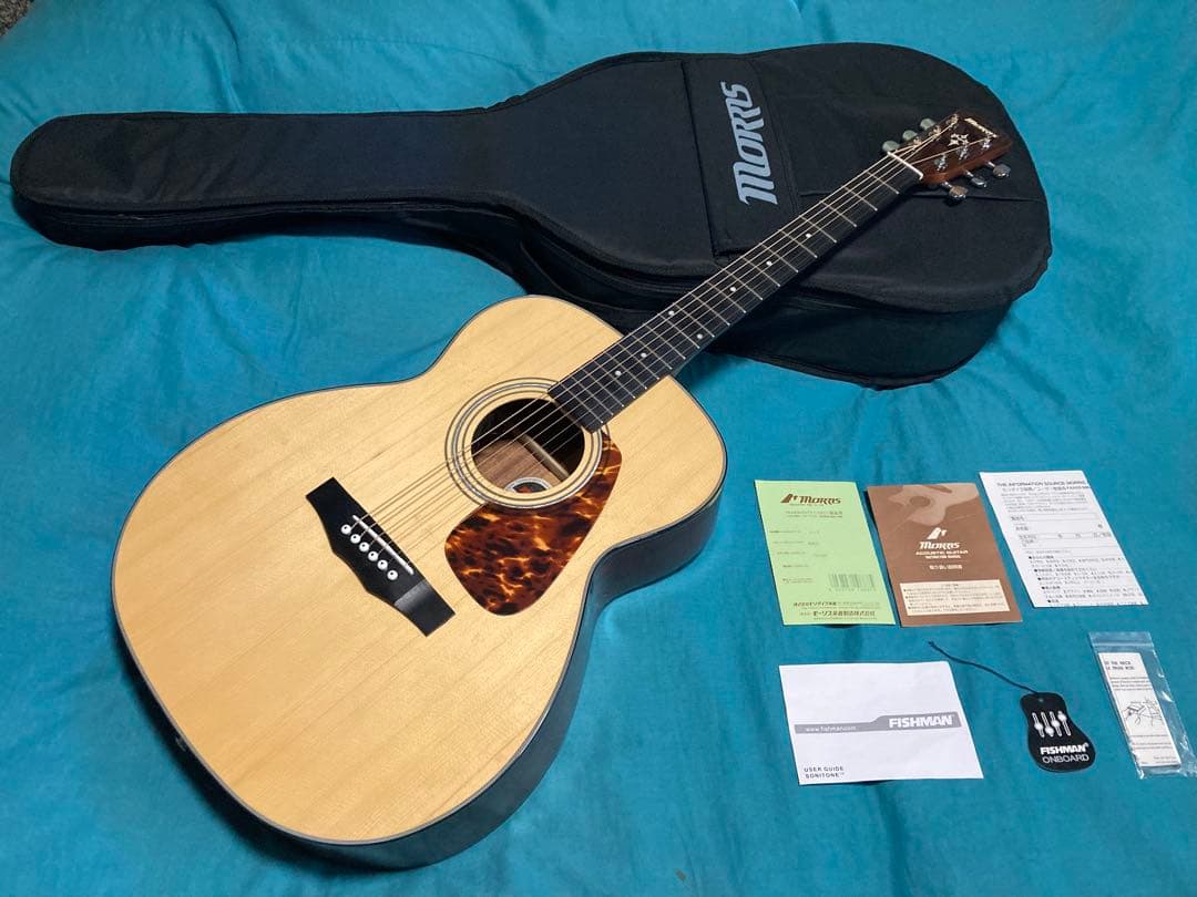 Morris F-351i NATモーリスアコースティックギター