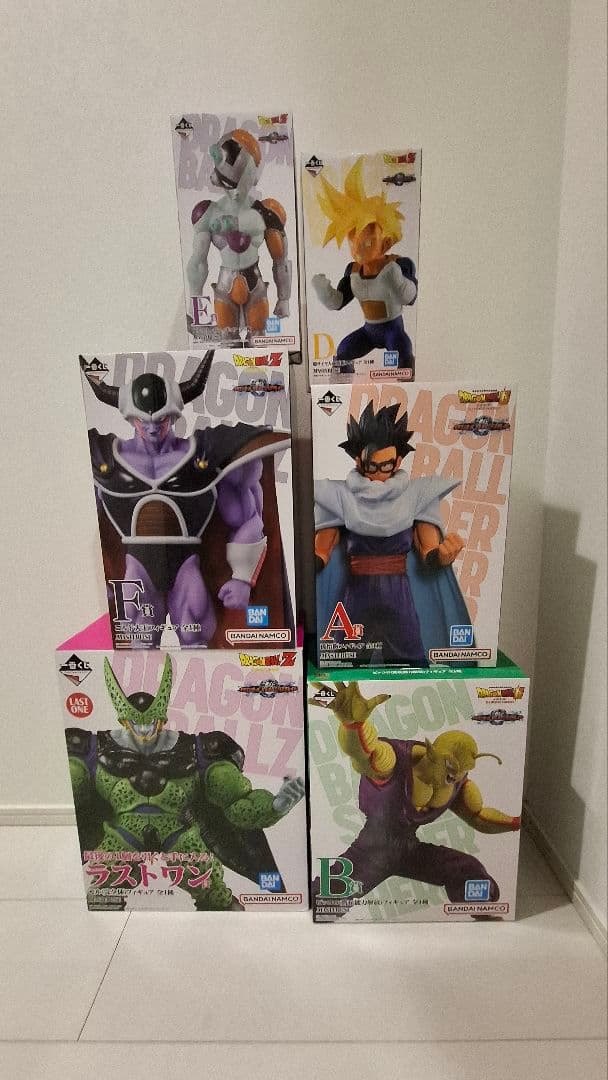 新品未開封　ドラゴンボール　一番くじ　オムニバスグレイト　６体セット