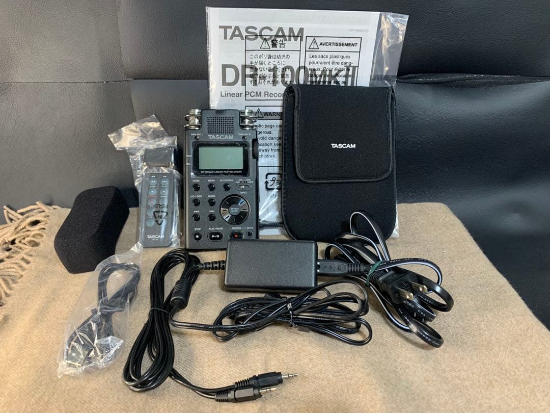 TASCAM DR-100MK2 Linear PCM Recorder ①