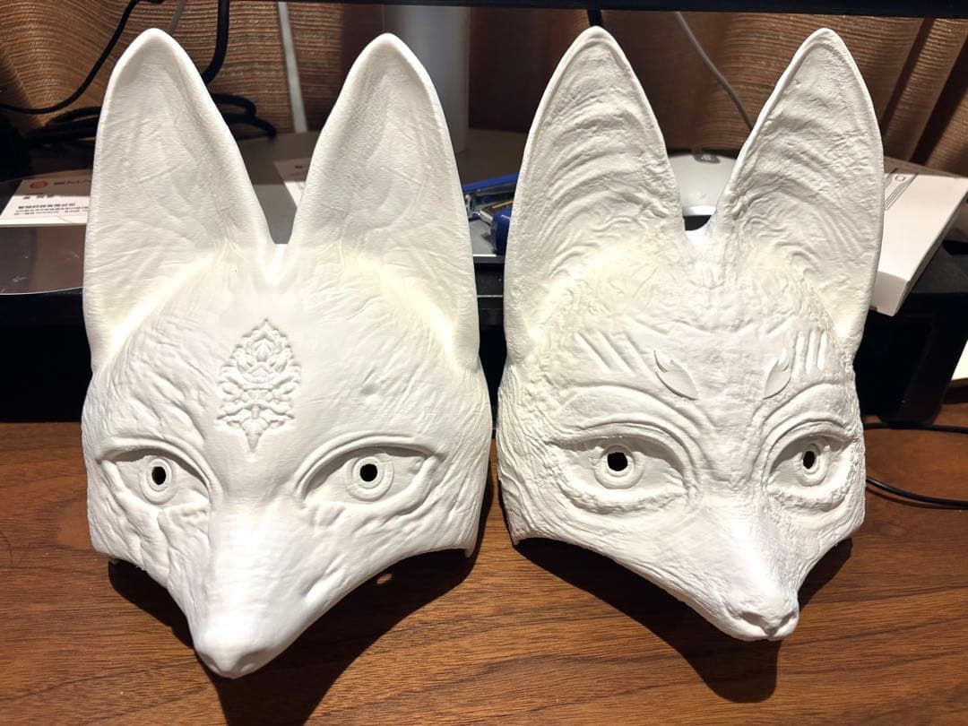 サイレント ヒルf 狐面仮面セット （未塗裝） Silent Hill f