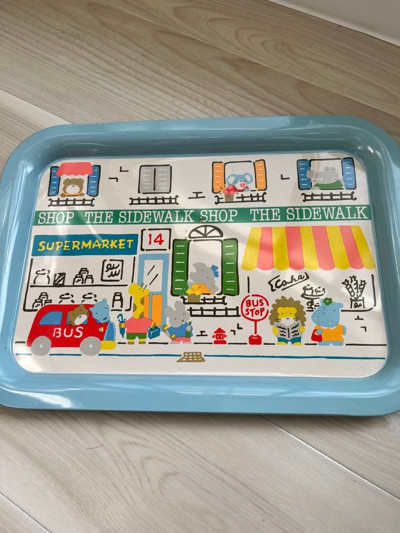 昭和レトロ　1983年　トリップトゥーワンダーランド　トレイ　お盆　レア　希少