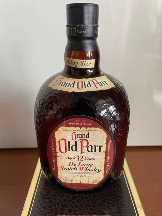 ウイスキー オールドパー 12年 40度　1000ml