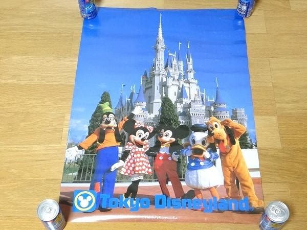 新品 80年代 ビンテージ 初期 東京ディズニーランド シンデレラ城 ミッキー