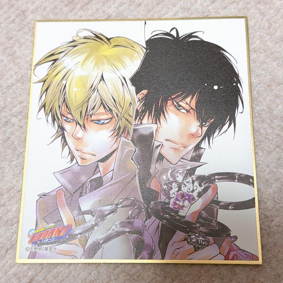 家庭教師ヒットマンREBORN 天野明展 ミニ色紙 アラウディ 雲雀恭弥