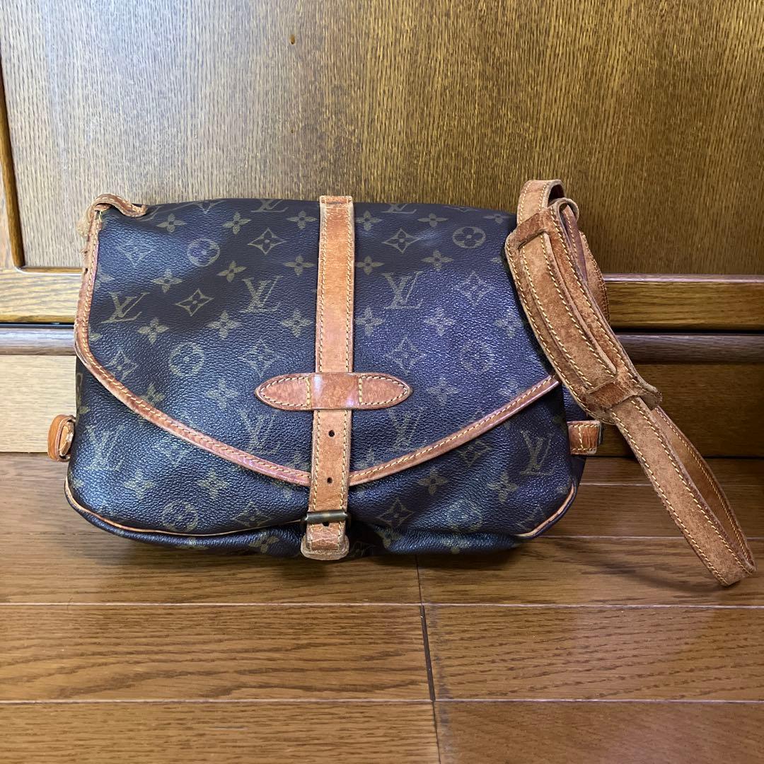 出品6日まで　Louis Vuitton ショルダーバッグ ダークブラウン