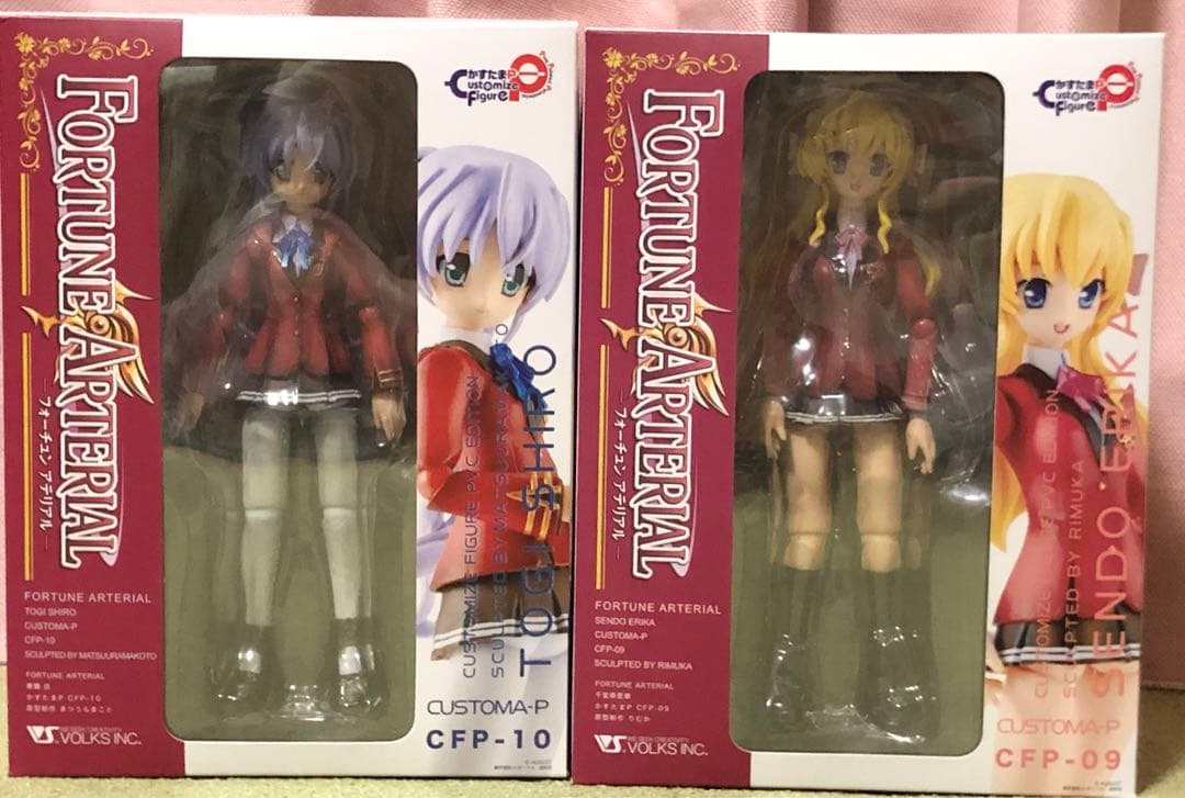 フォーチュンアテリアル　千堂瑛里華・ 東儀白　2体セット　ボークス　かすたまP