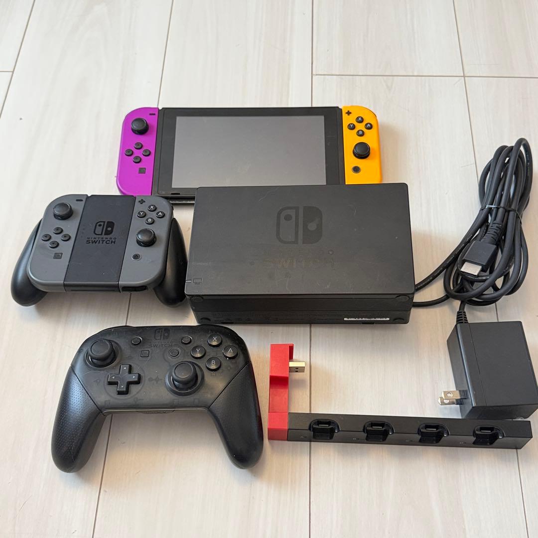 Nintendo Switch グレー 本体 ジョイコン付き