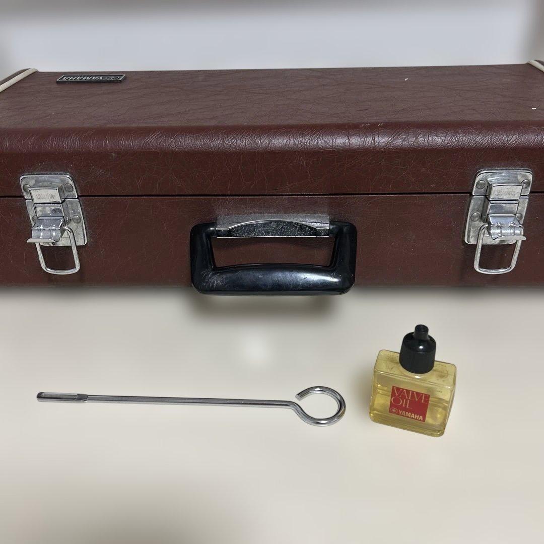 希少✨YAMAHA トランペット　YTR-333 赤ベル ハードケース付き 名機
