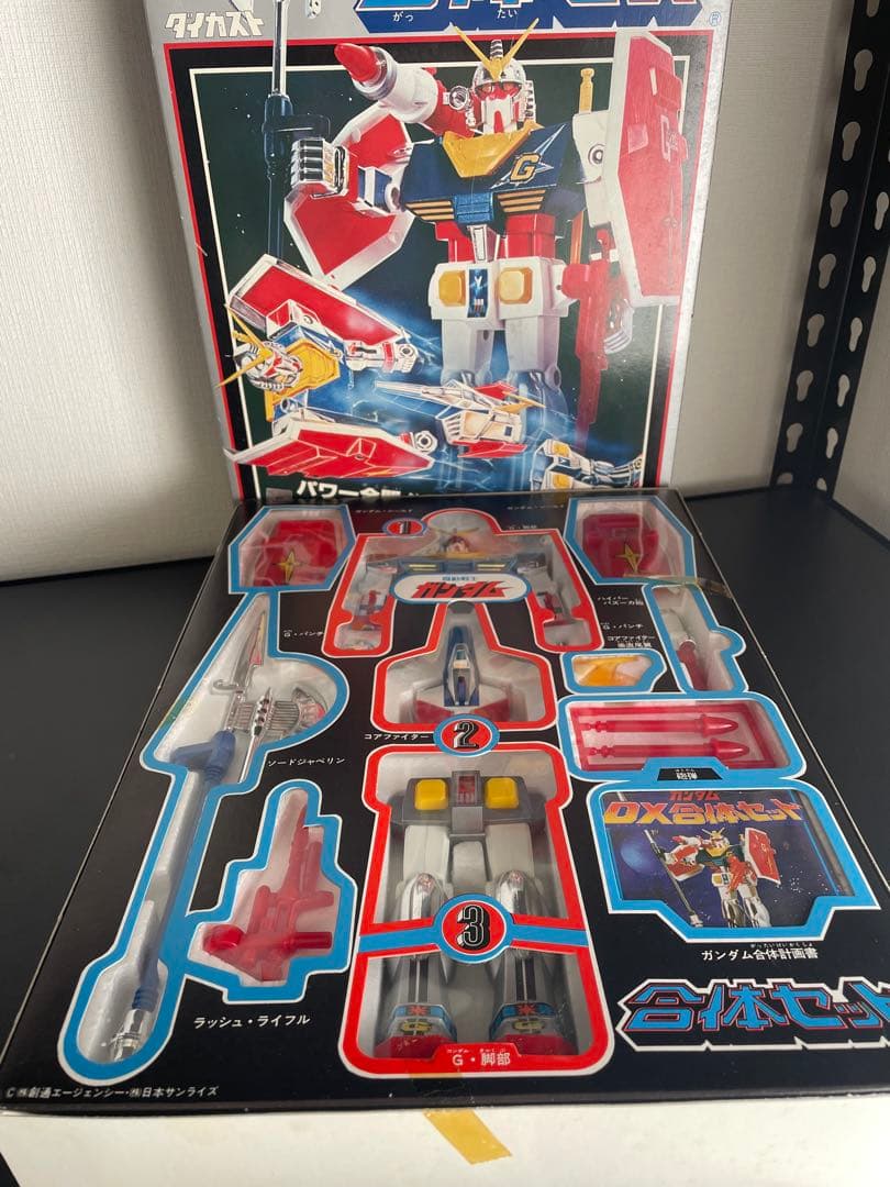 クローバー ガンダム 合体セット フィギュア ダイカスト 当時物