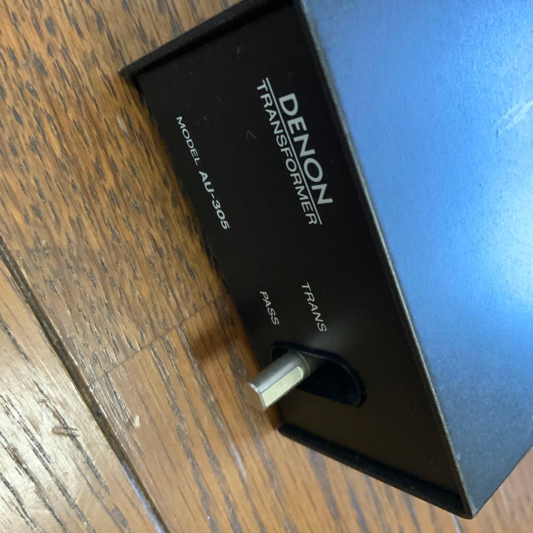 デノンMC カートリッジ用昇圧トランスAU-305