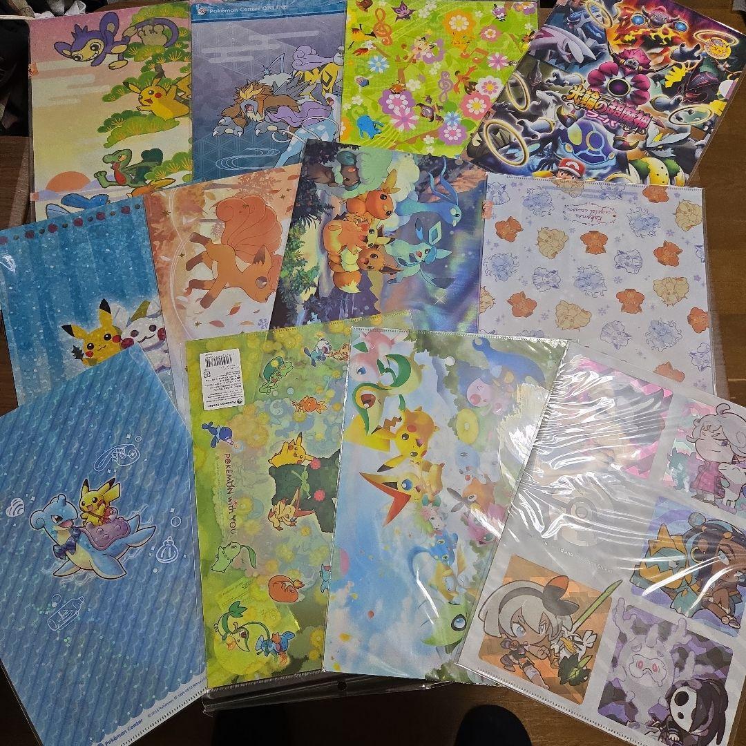 ポケモン　クリアファイルまとめ売り　約100枚