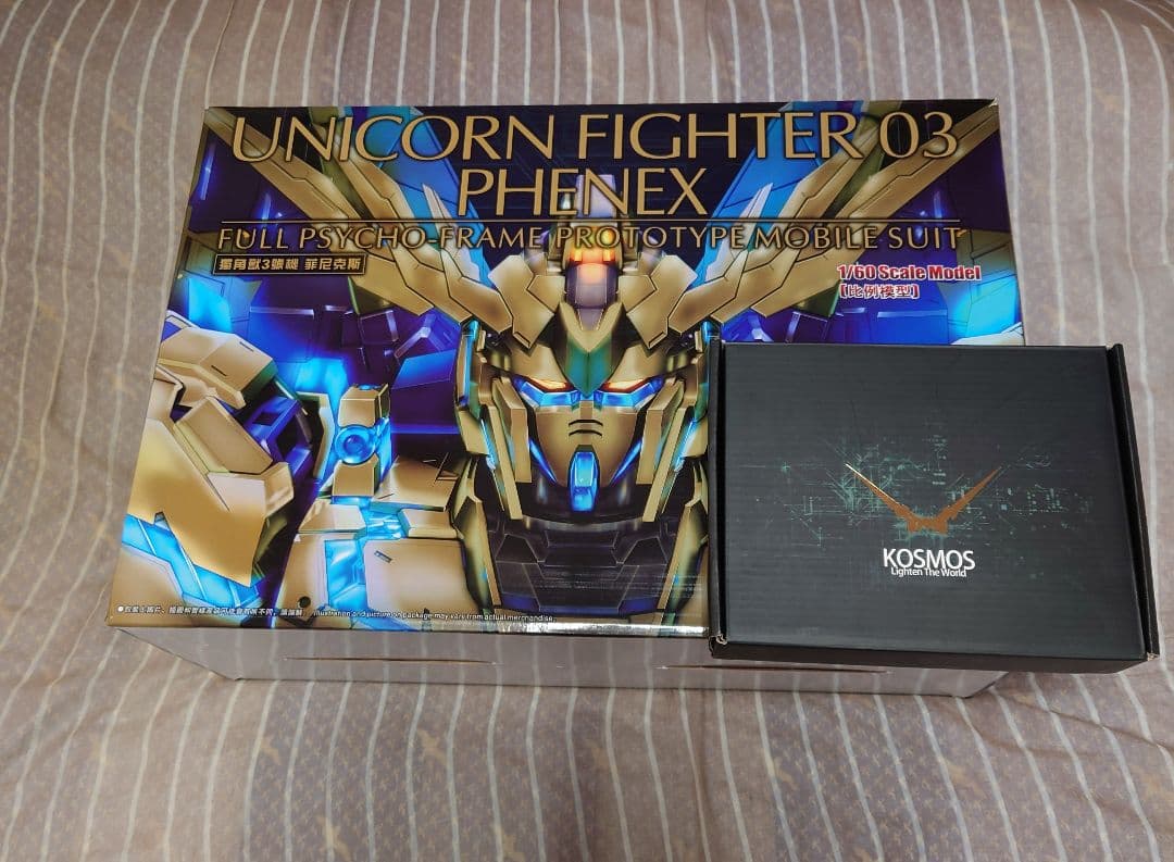 【未組立】1/60ＰＧ　ユニコーンガンダム03 フェネクス+LEDライト　セット