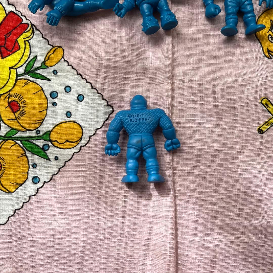 キン肉マン　キン消し青バージョン