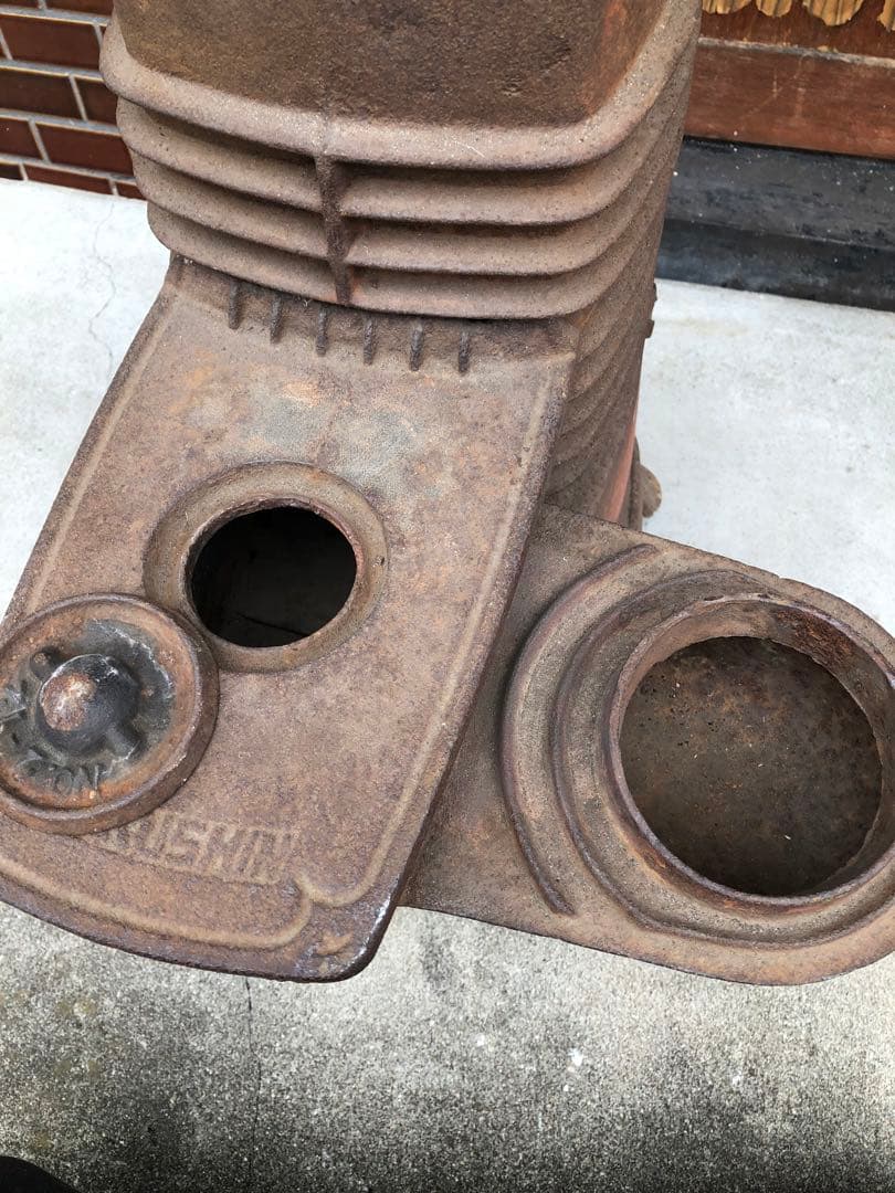 ヤクシン 石炭 薪 ストーブ レトロ YAKUSHIN