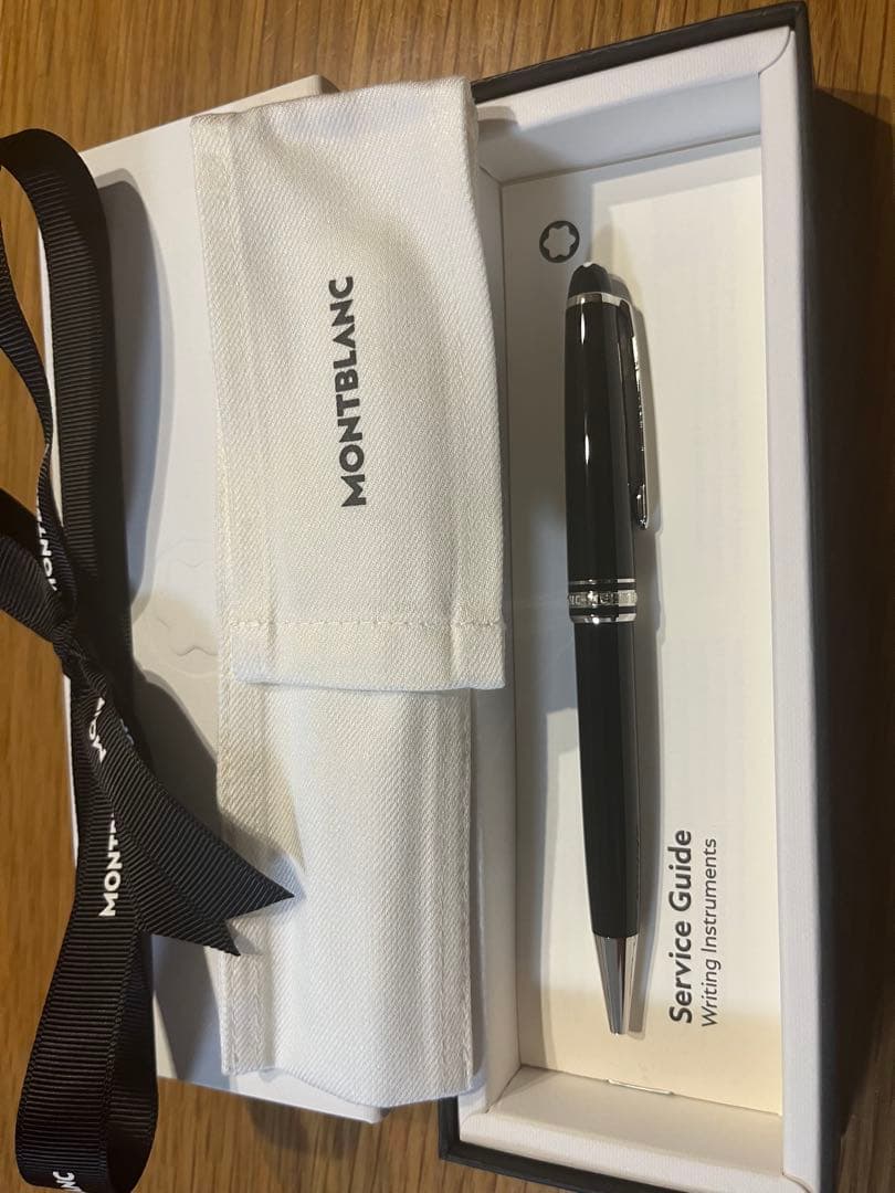 新品MONTBLANC プラチナ ボールペン 本体　マイスターシュテュック