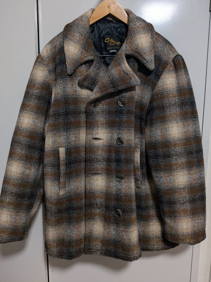 【90s USA製】Cal Craft Vintage Pコート