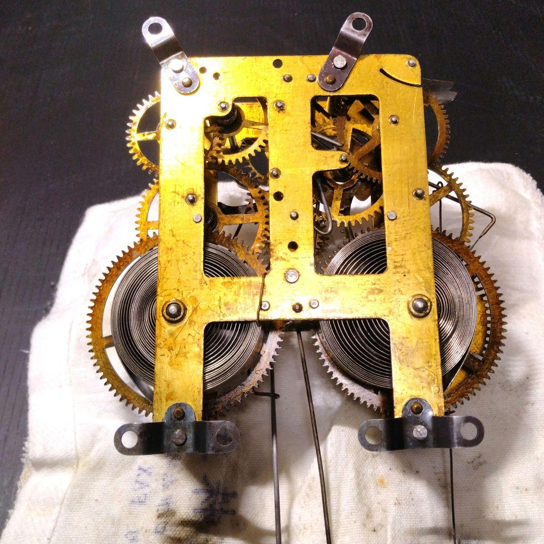 値下！精工舎SEIKO 大正五年八角形振り子時計 分解簡易整備注油済 動作良好品