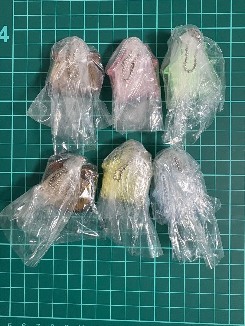 【新品未開封】どうぶつの森 村のクリスタルマスコット全6種 コンプリートセット