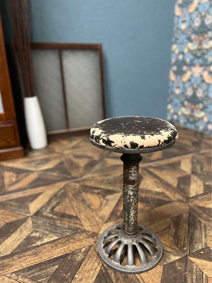 ポルコロッソ＊ミシン椅子 スツール インテリア アンティーク ビンテージ