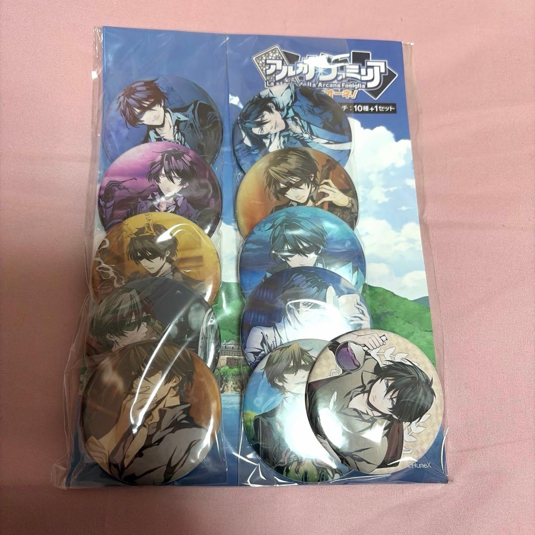 アルカナ・ファミリア ジョーリィ AGF 缶バッジ