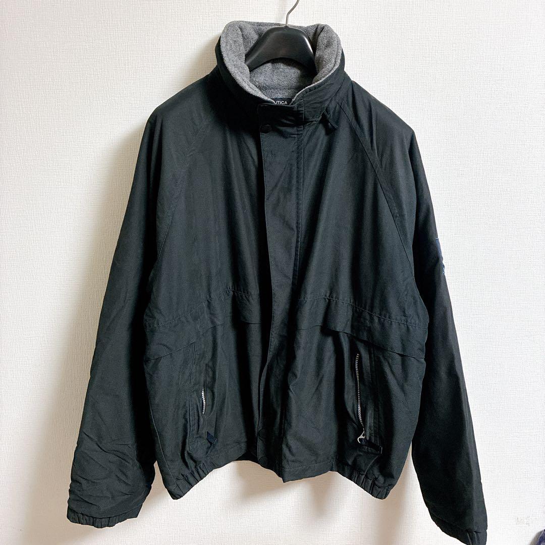 OLD NAUTICA ノーティカ 裏フリース　中綿　ウォームアップジャケット