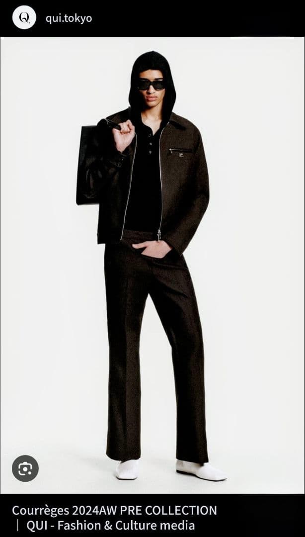 あ*ん様 最新モデル 24/25AW　新品未使用　クレージュ　極上カーフスキン