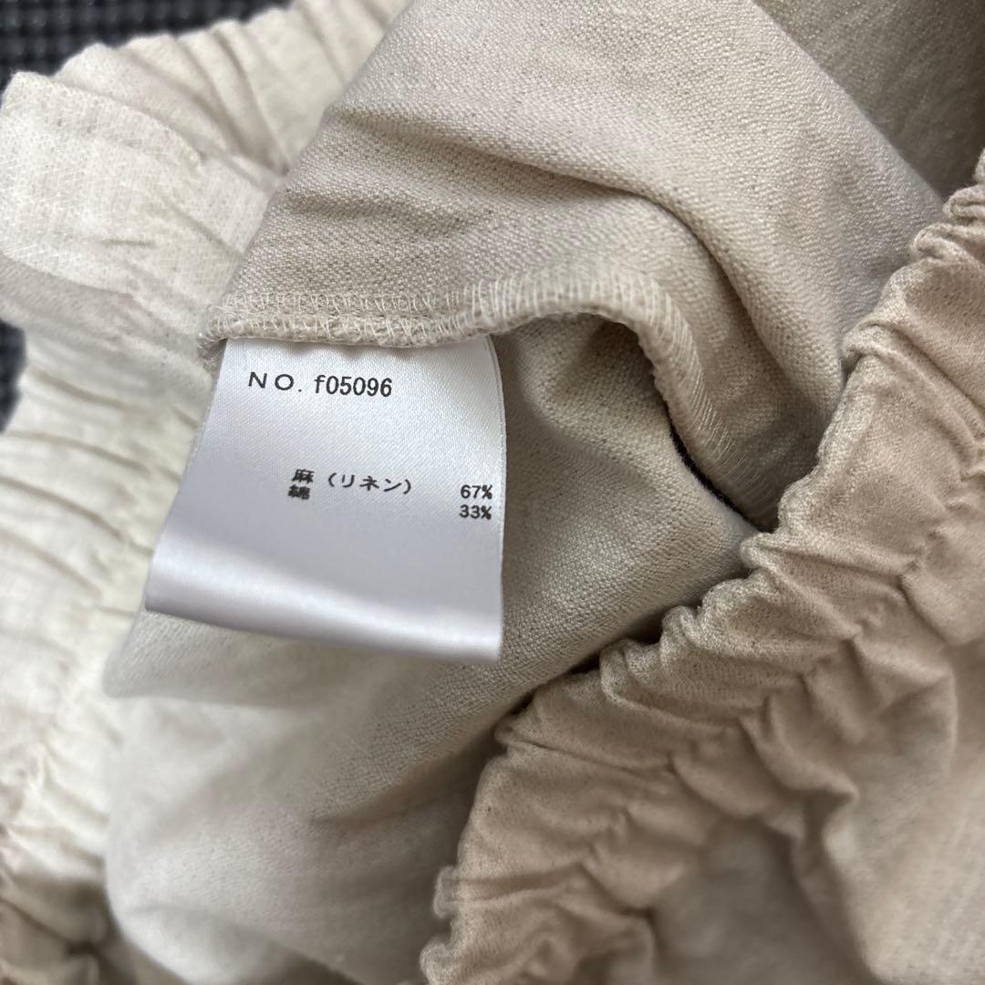 ateliernaruseアトリエナルセリネンコットンサルエルパンツ サイズ1
