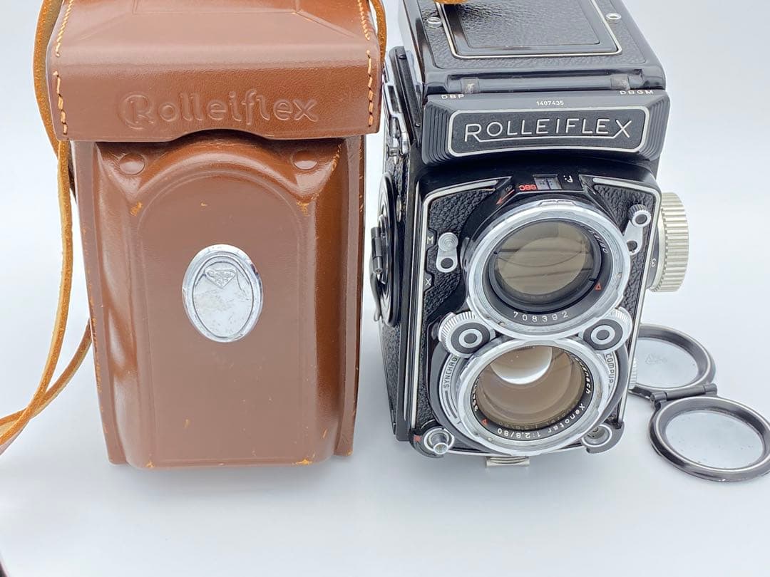 Rolleiflex 2.8C type2 80mm f2.8 Xenotar箱