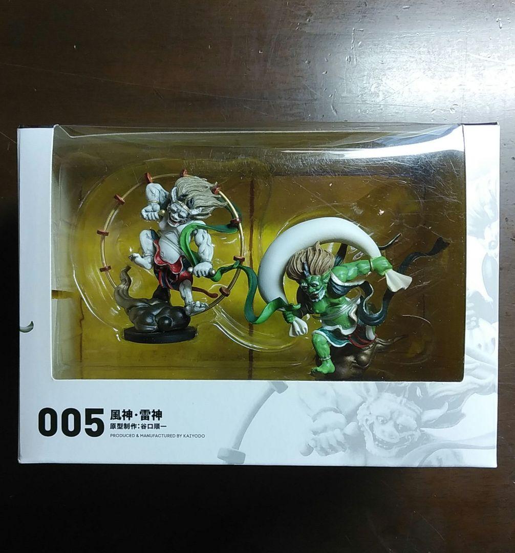 海洋堂のミニＱ 005「風神・雷神」