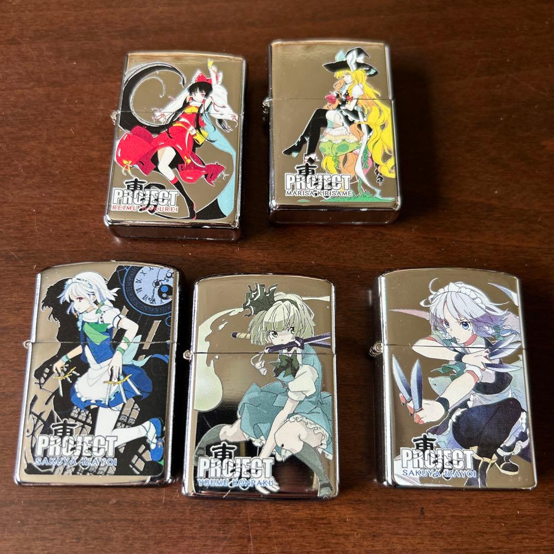 東方Project ライター　5個セット
