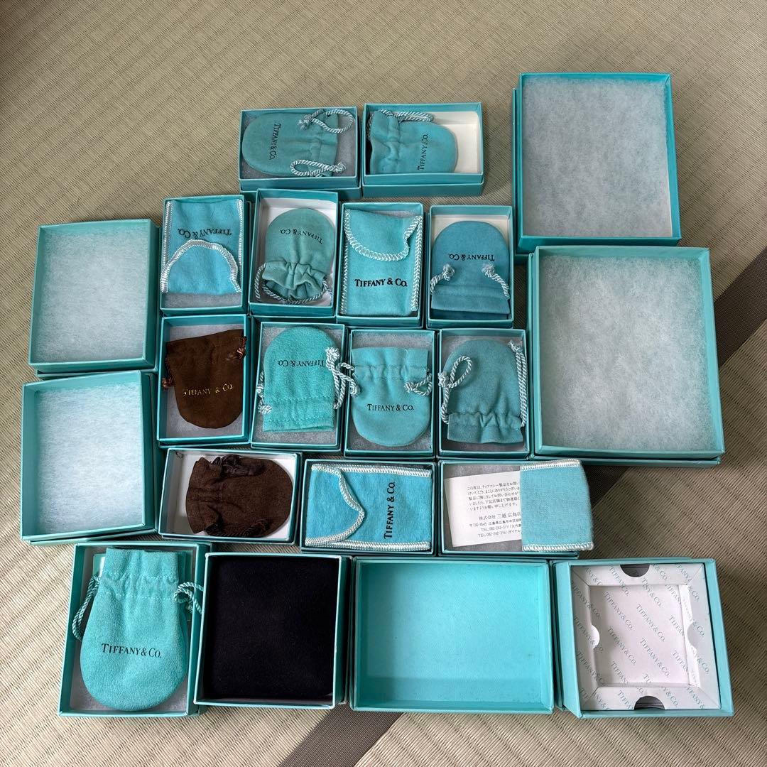 Tiffany & Co. ギフトボックス空き箱21個