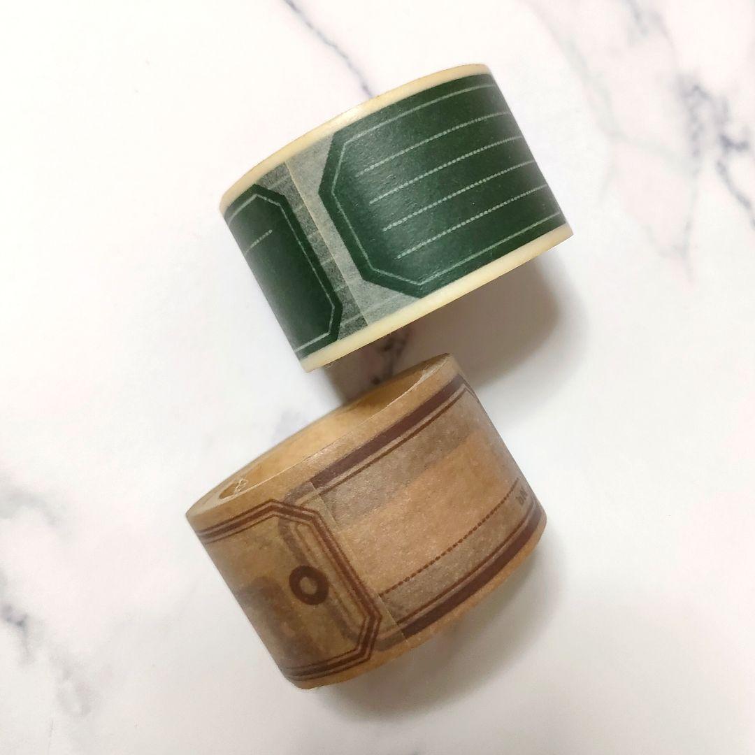 廃盤マステ 幅広マステ 枠 メッセージ ラベル マスキングテープ レア 貴重