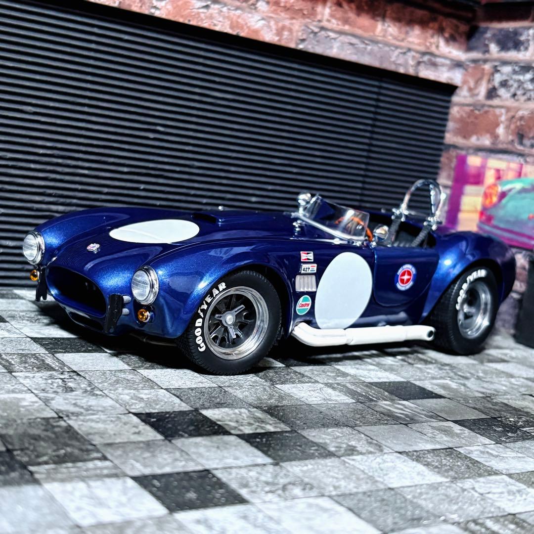ワンオフカスタム 1/18 京商 シェルビーコブラ 427S/C UPグレード版