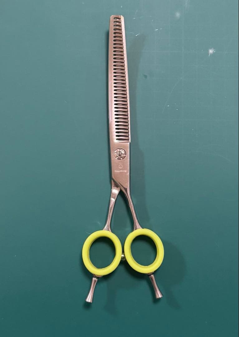 【本日限定価格】keepsmileカーブブレンディングトリミングハサミ