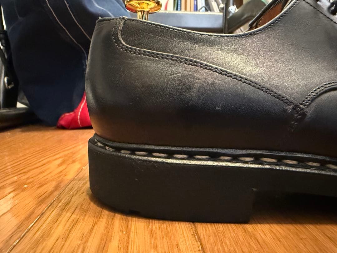 パラブーツparaboot ジャンボード　黒ブラック8.5 美品　NOIR