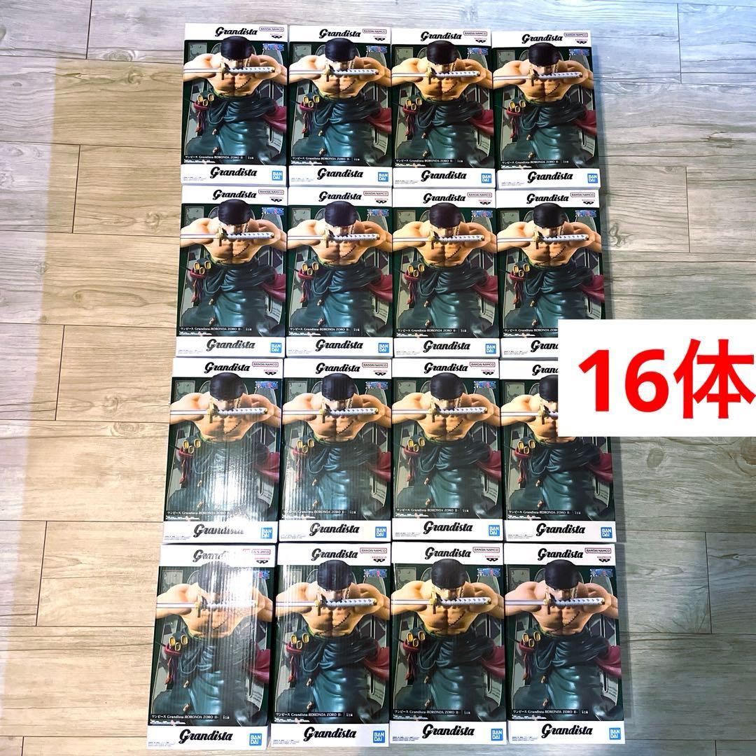 最新　ワンピース Grandista ロロノア・ゾロ II フィギュア