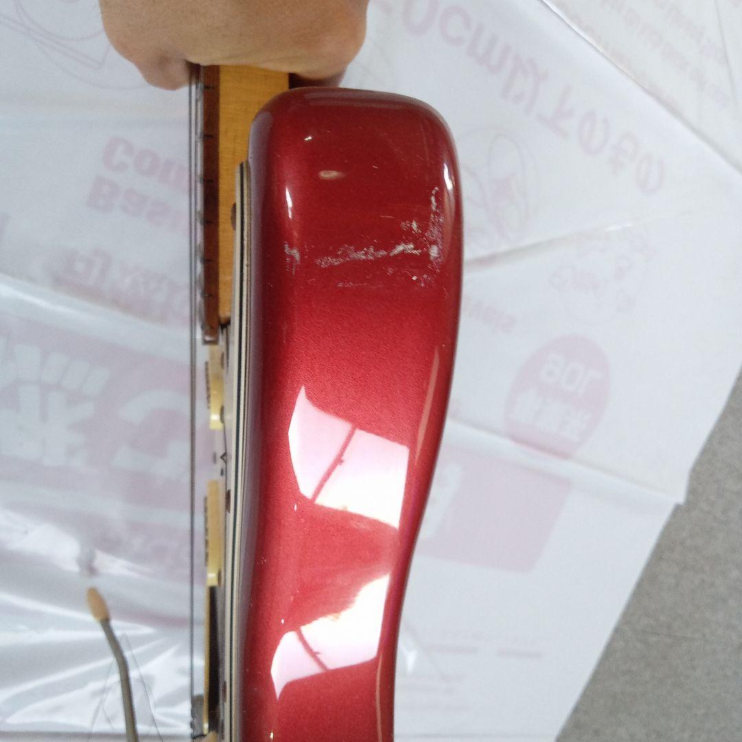 BUSKER'S エレキギター レッド　動作確認済✅️