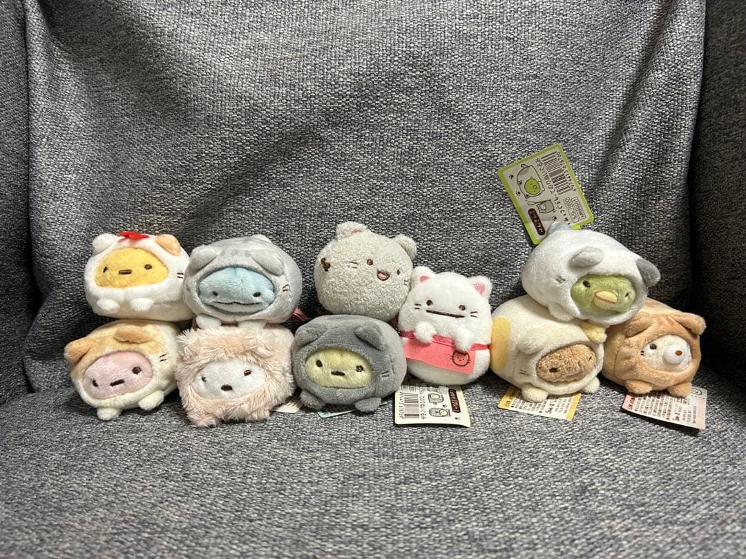 すみっこ　ぽかぽか猫　10こセット